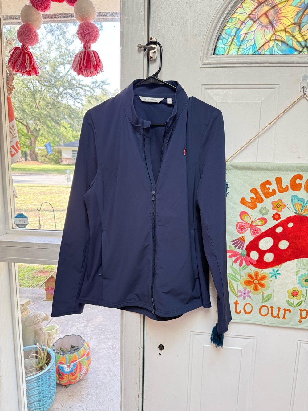 Peter Millar Women's Size Larger Full-Zip Jacket!